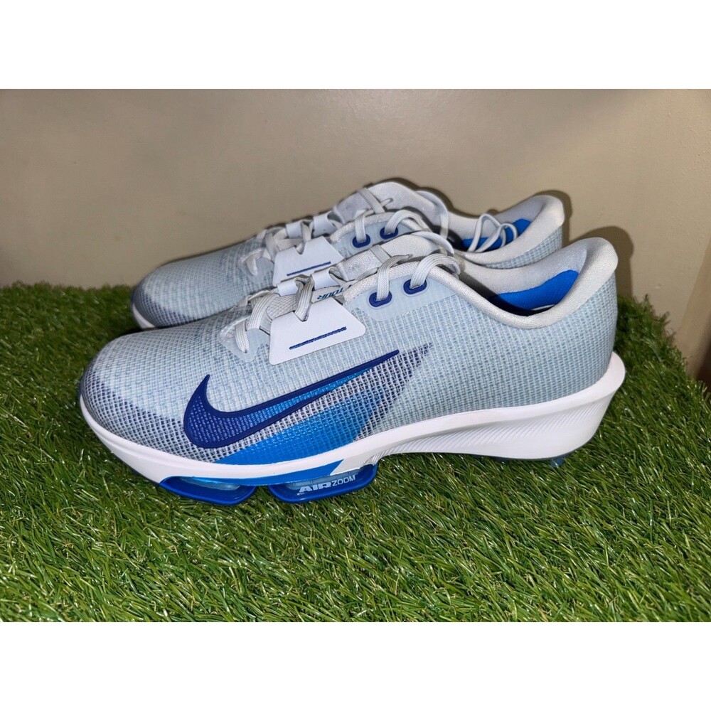 Men's 12.5 Nike Air Zoom Infinity Tour 2 Golf Spike Shoes Blue FD0217-001 NEW